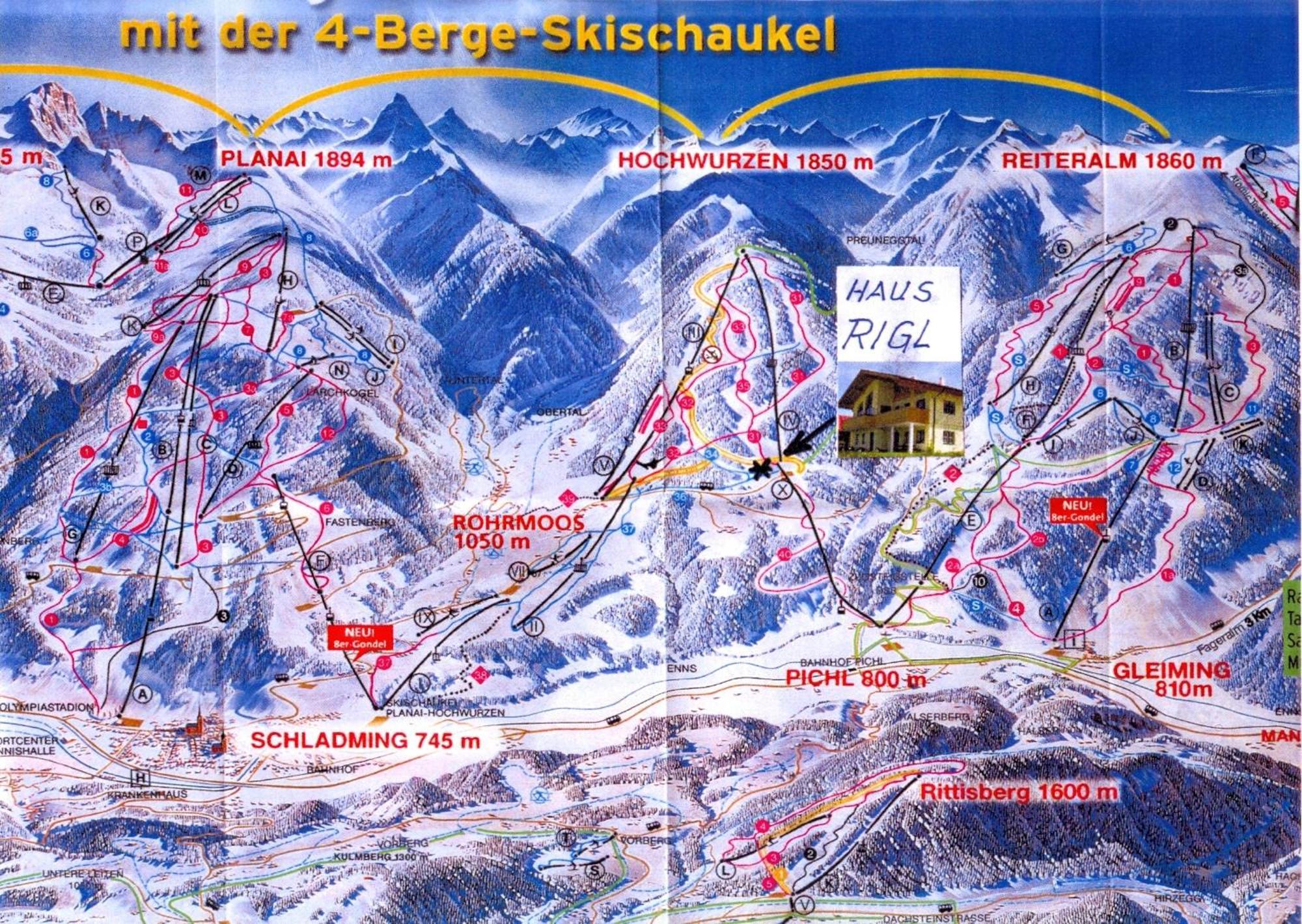 Haus Rigl Apartman Schladming Kültér fotó